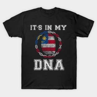 Malaysia  It's In My DNA - Gift for Malaysian From Malaysia T-Shirt